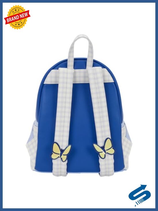 Loungefly Sanrio Pochacco Gingham Mini Backpack Faux Leather